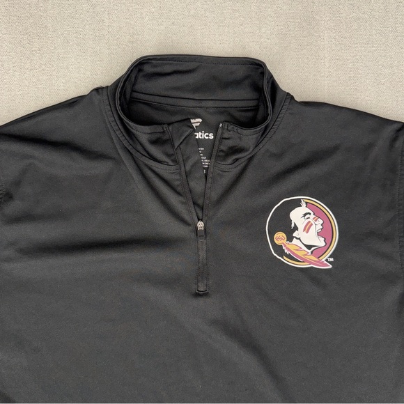 Florida State Seminoles Men’s Large Shirt 1/4 Zip FSU Long Sleeve Performance - Picture 3 of 9
